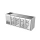 Backbar cooling counter 4 drawers, 2 doors