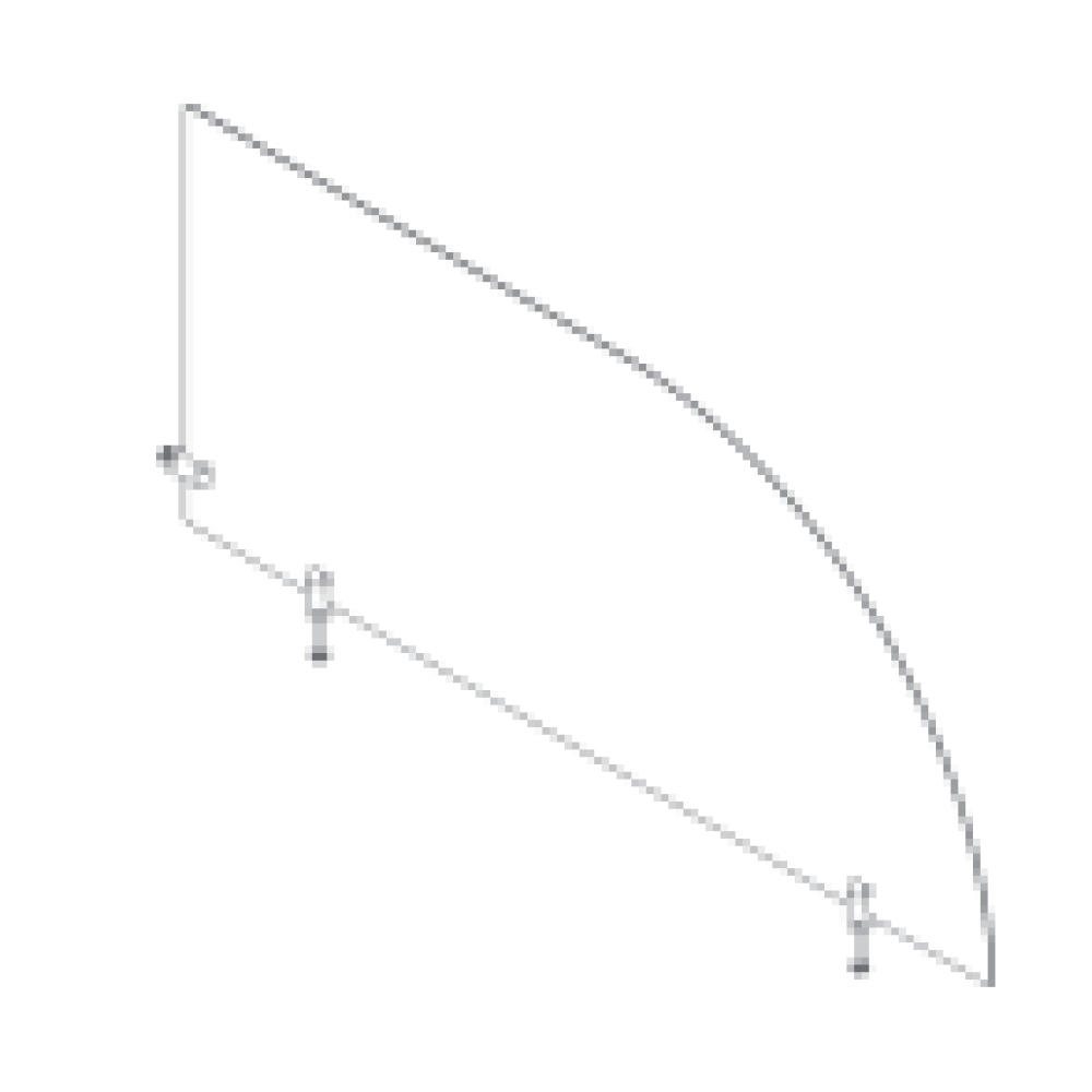 Stainless steel table top 400