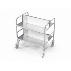 Trolley for plates