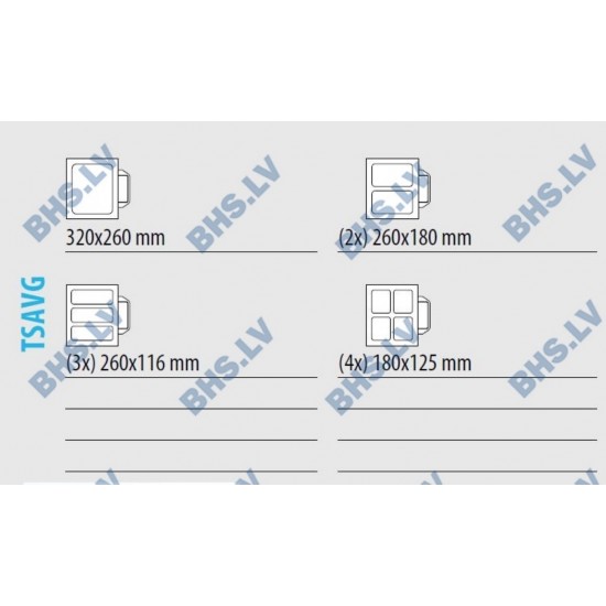 Accessories for TS heat sealers TS-TSA-TSAVG