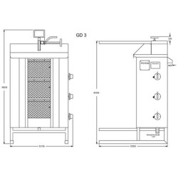 Dujinis girosas GD3/S 40kg