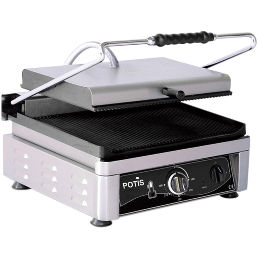 Contact grill Potis 2735E grooved/grooved