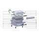 Contact grill Potis 2735E grooved/grooved