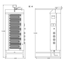 Electric gyros maker F E3 50kg