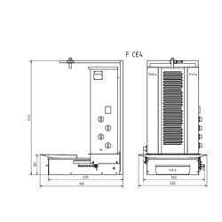 Электрический гирос F CE4 70kg