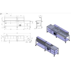 Projects - table with cold and hot marmite