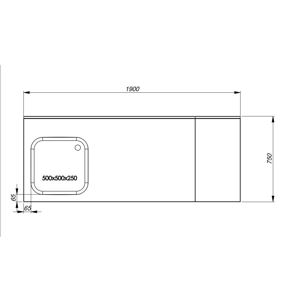 Projects - table with sink