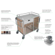 Streamlined In-Room Breakfast Cart