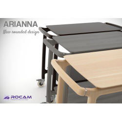 WOODEN SERVICE TROLLEY ARIANNA 2