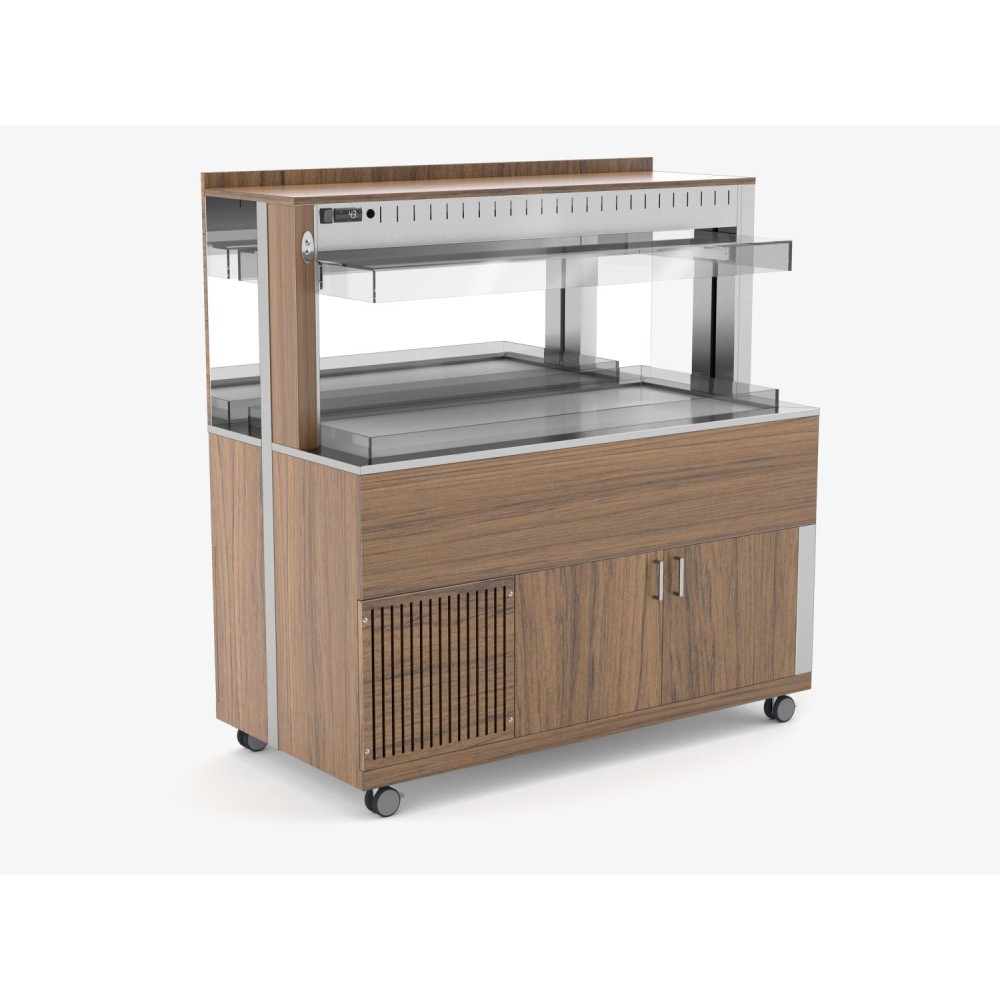 Buffet Réfrigéré ATHENA 3 GN 1/1 - Claret Buffet Réfrigéré ATHENA 3 GN 1/1 - Claret