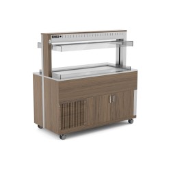 REFRIGERATED COUNTERTOP BUFFET ATHENA 5 PR/M