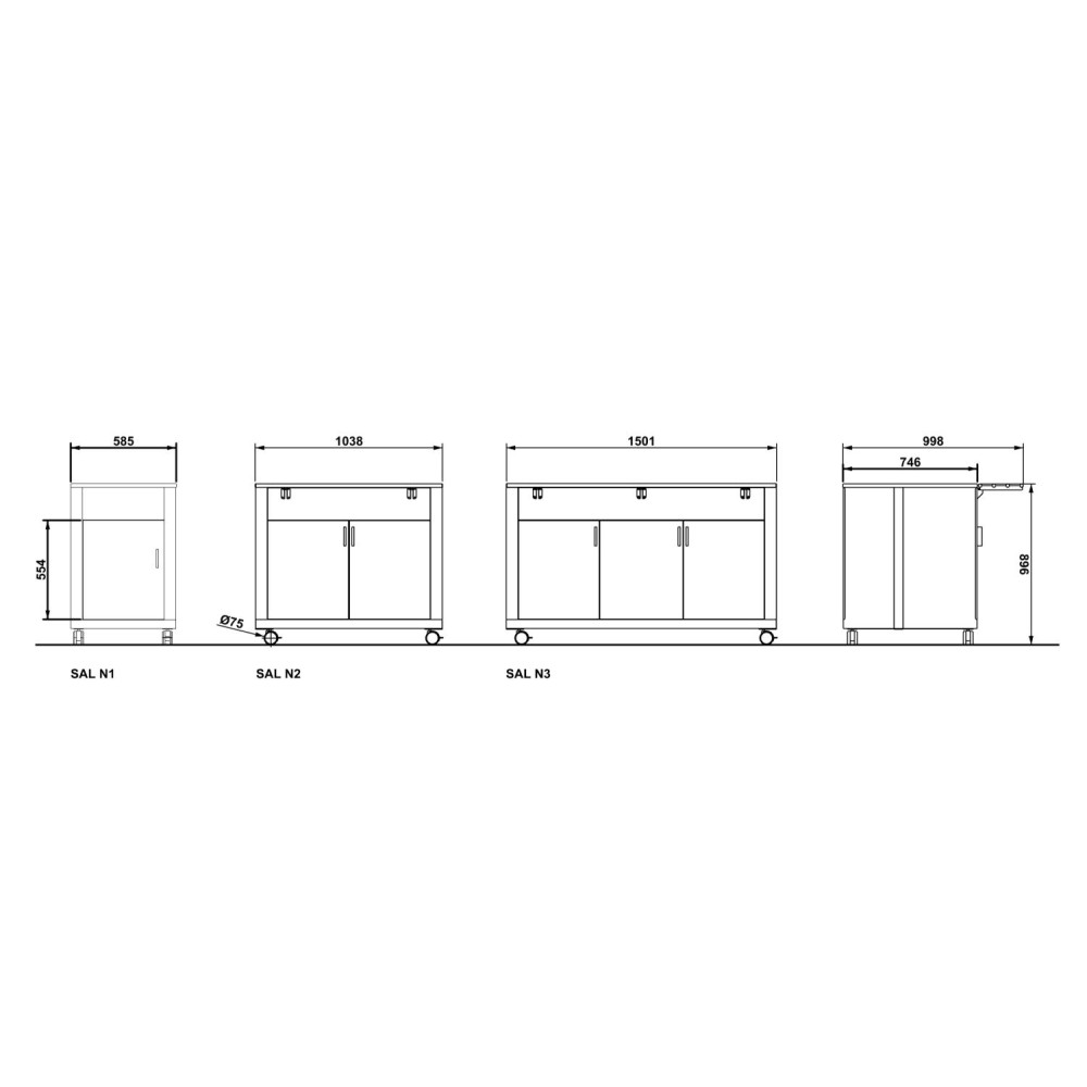 MODULE NEUTRE ATHENA SAL N2