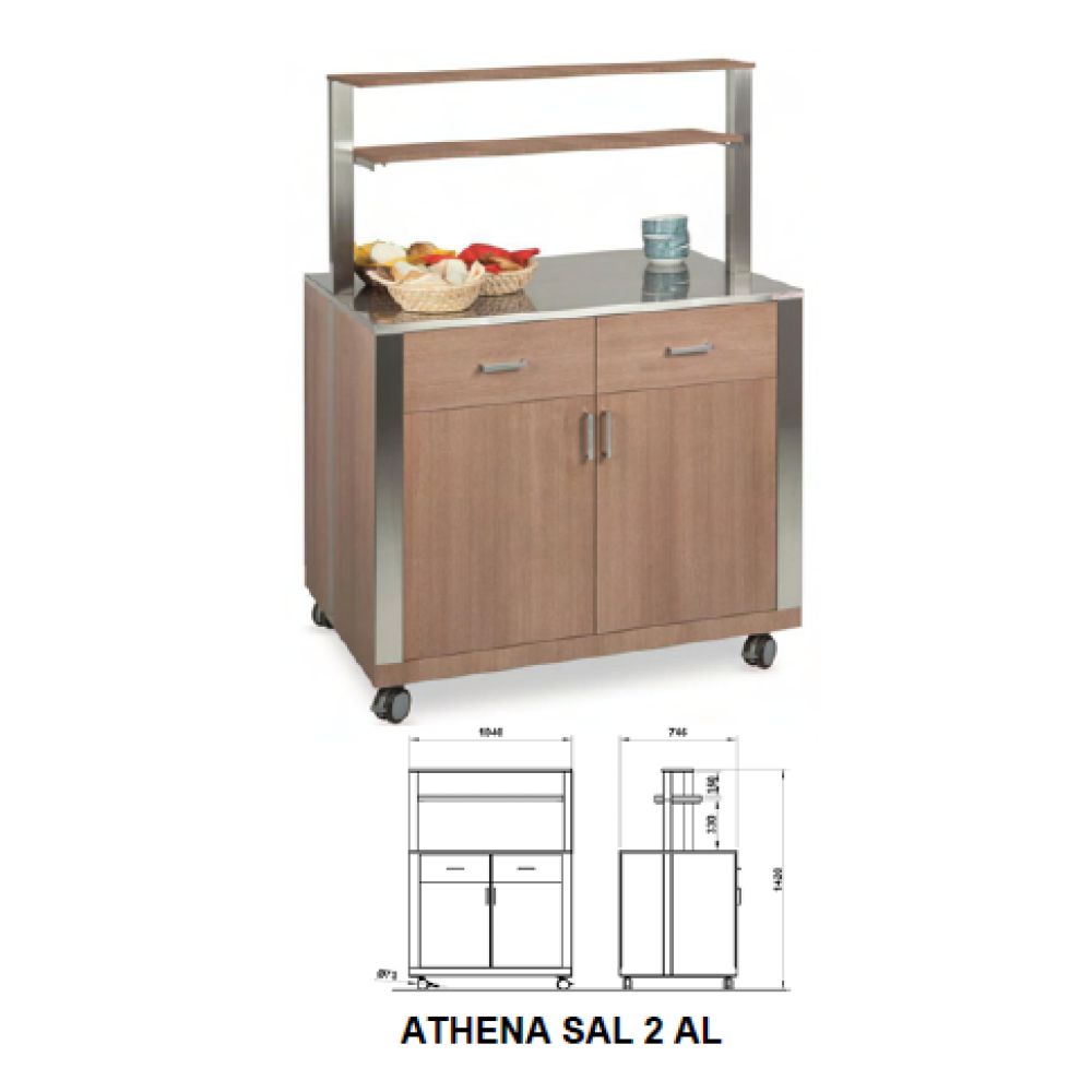 Neutral buffet ATHENA SAL 2/AL