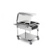 High-Quality Bain Marie Trolley with Halogen Heating High-Quality Bain Marie Trolley with Halogen Heating