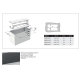 Commercial Grade Heated Drop-In Countertop