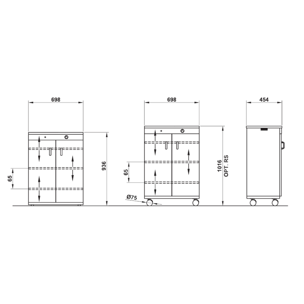 ARMOIRE CHAUFFE-ALIMENTS OU CHAUFFE-VAISSELLE GEMMA120