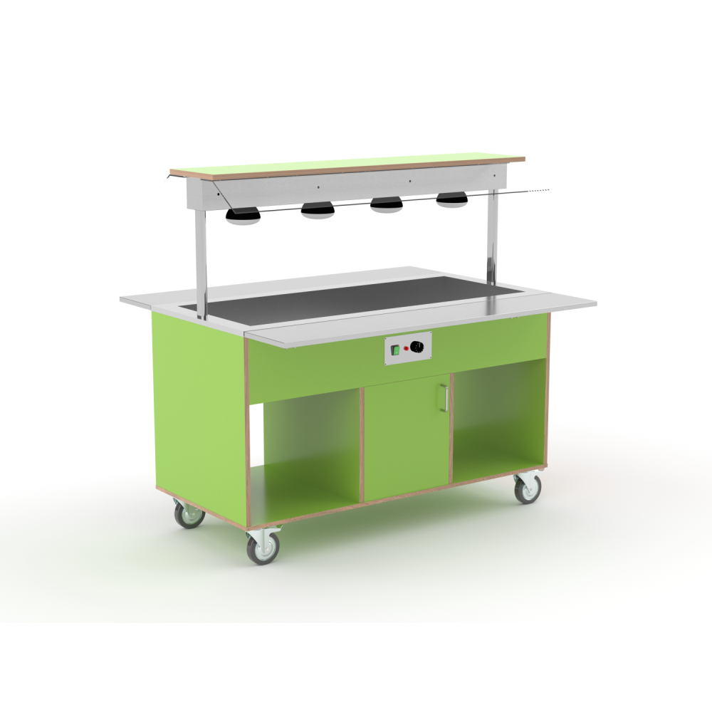 Buffet Réchauffant Heko 4 BM/INFRA Buffet Réchauffant Heko 4 BM/INFRA