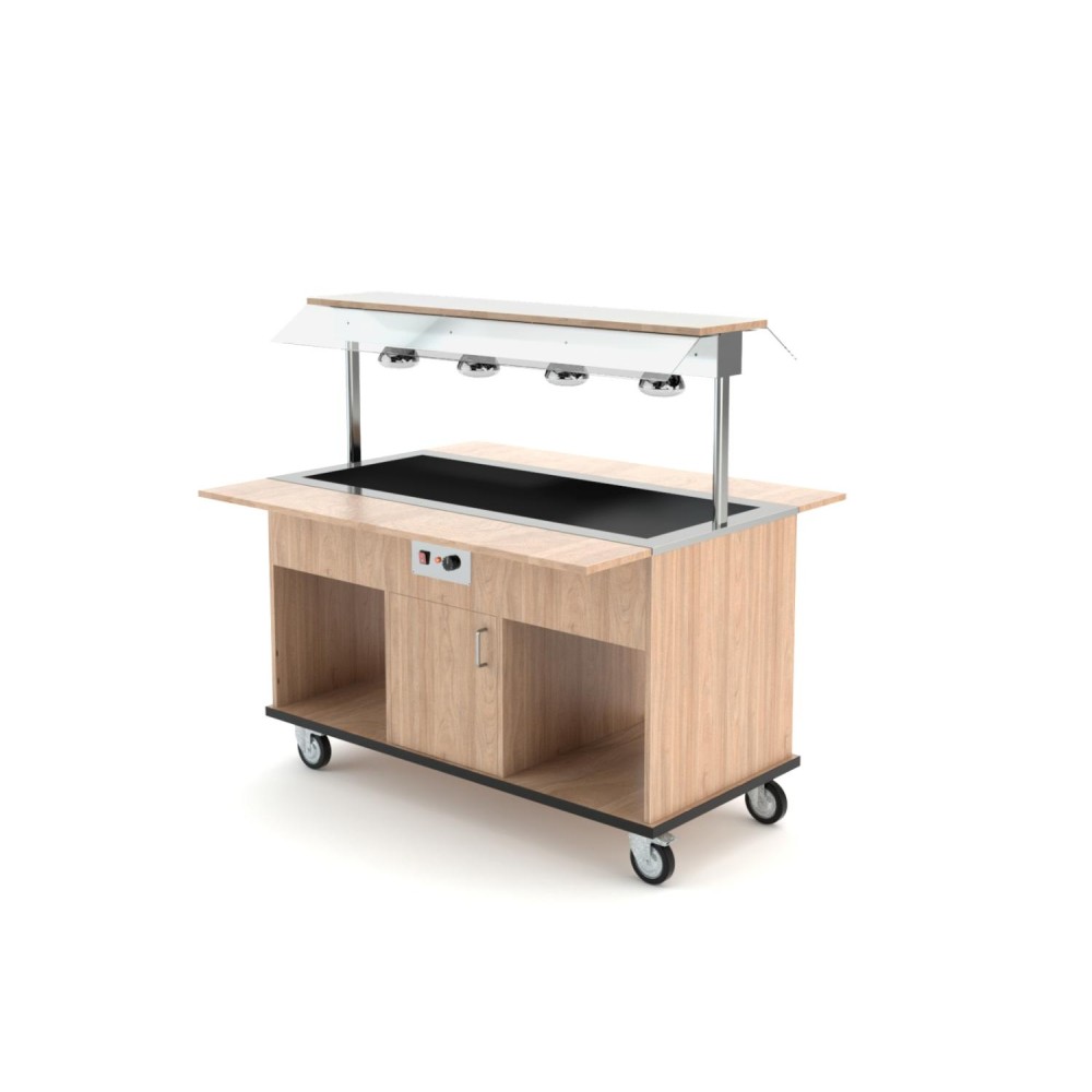 Buffet Réchauffant Heko 4 BM/INFRA Buffet Réchauffant Heko 4 BM/INFRA