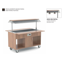 BUFFET CHAUFFANT HEKO 3 BM/INFRA