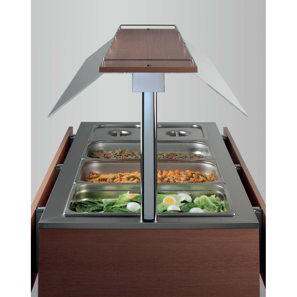 Buffet Chauffant HEKO 6 BM/INFRA