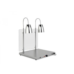 SILDVIRSMA AR 2 ELASTĪGĀM INFRASARKANAJĀM LAMPĀM  HELIOS 2/1 FLEX P2