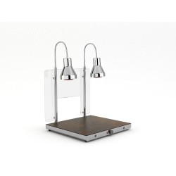 SILDVIRSMA AR 2 ELASTĪGĀM INFRASARKANĀM LAMPĀM HELIOS 2/1 PASS FLEX P1