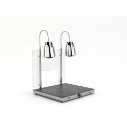 SILDVIRSMA AR 2 INFRASARKANĀM LAMPĀM HELIOS 2/1 PASS FLEX P2