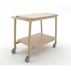 WOODEN SERVICE TROLLEY ARIANNA 2