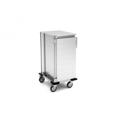 ARMOIRE EN ACIER INOXYDABLE SUR ROULETTES POUR CONTENEURS GN NEUTROVEGA 1 SH C10