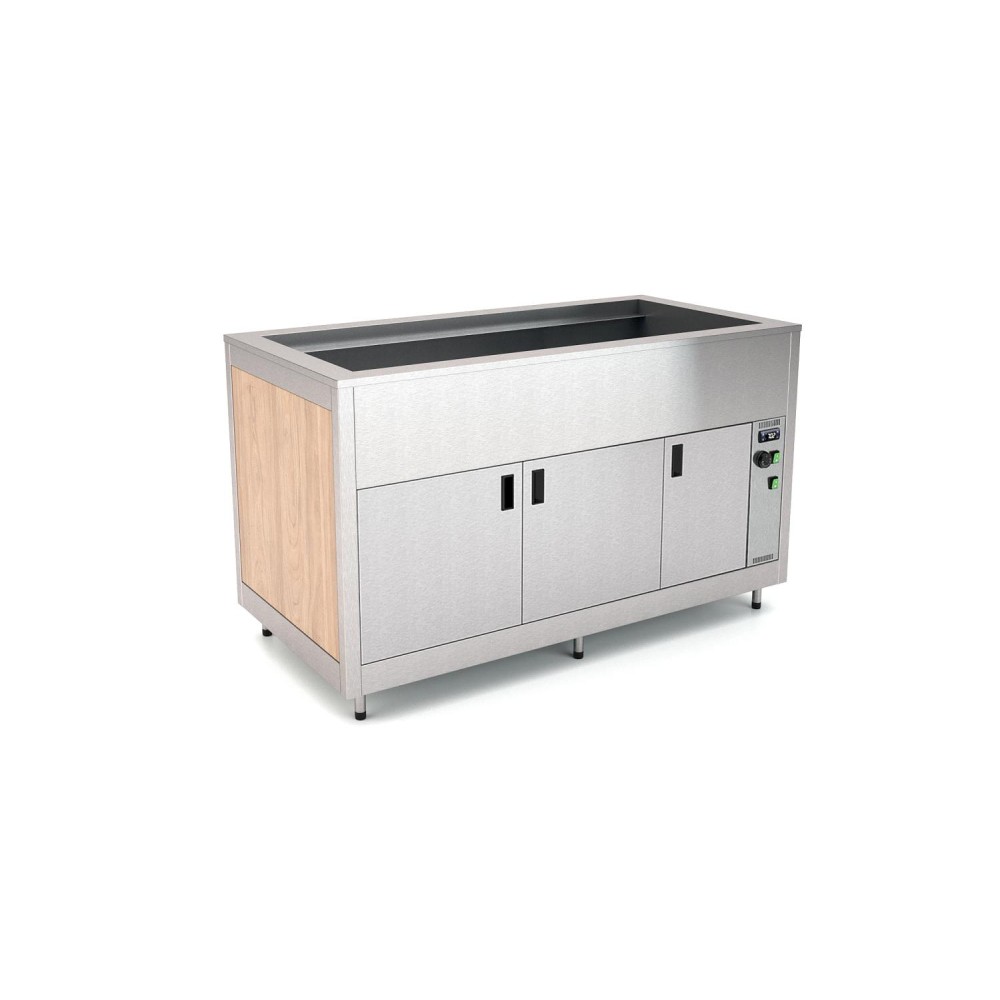 Omnia 5BM/SC: Premium Apsildāmā Bufete ar Ventilatoru