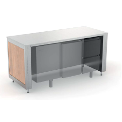 ROLL-IN MODULE NEUTRE AVEC PLAN DE TRAVAIL OMNIA 2CN/T