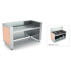 MODULE NEUTRE AVEC ÉTAGÈRE RÉGLABLE OMNIA 3COOK