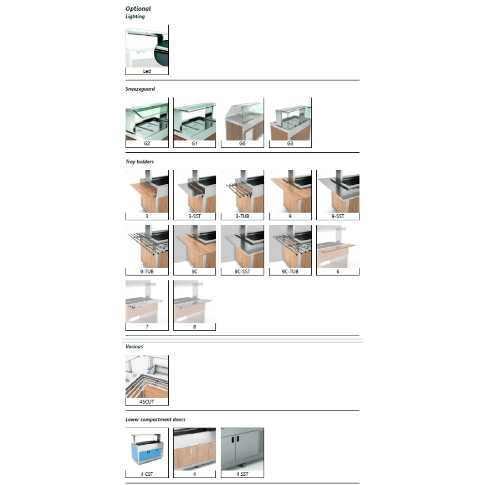 Buffet Froid Ventilé Omnia 5RV/SF - Performance et Style