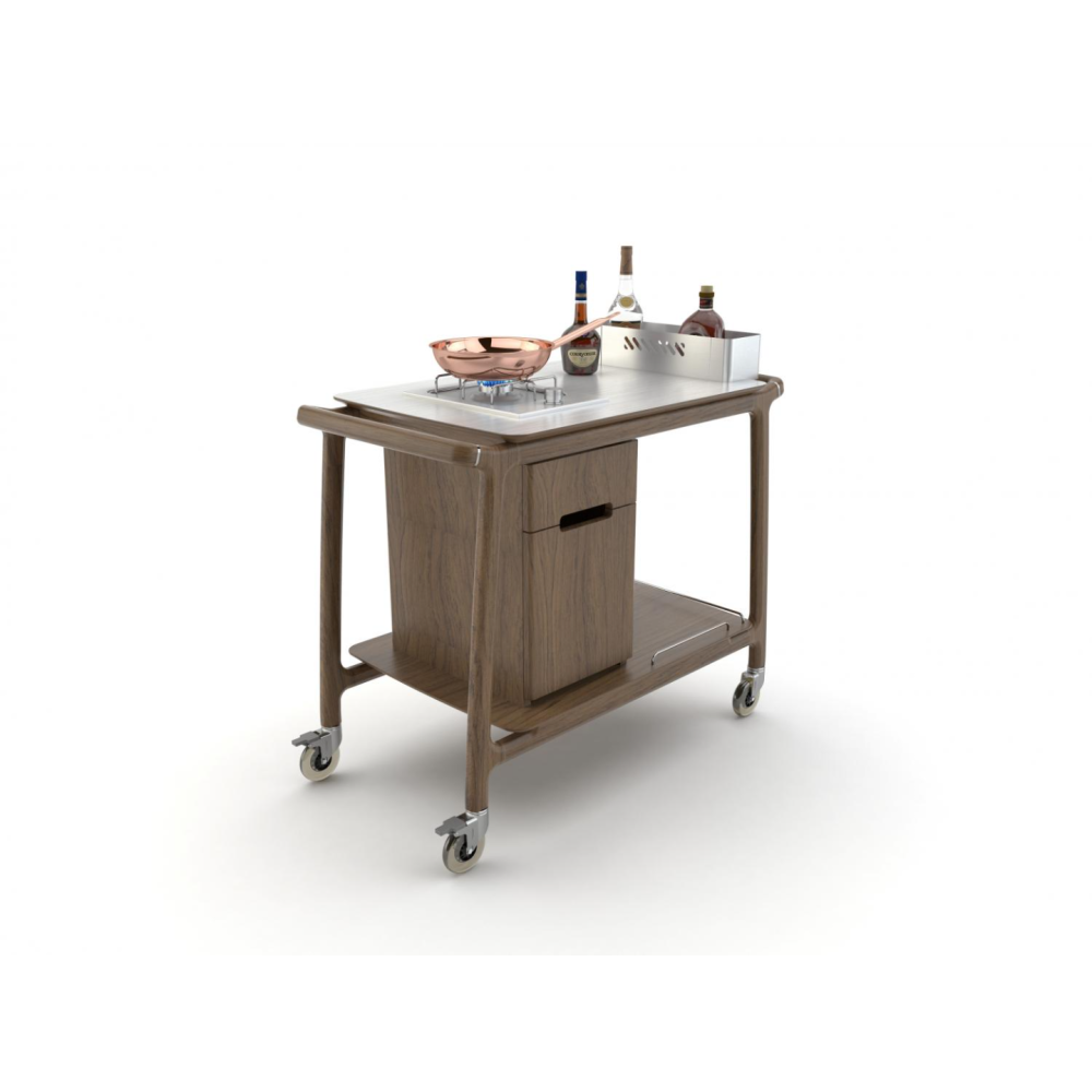 TROLLEY WITH SINGLE GAS BURNER ARIANNA F1