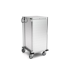 STAINLESS STEEL HOT CABINET ON CASTORS THERMOVEGA 2 C16