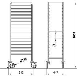 PADĖKLŲ NEŠĖJIMAI VEGA GN1/1 C16