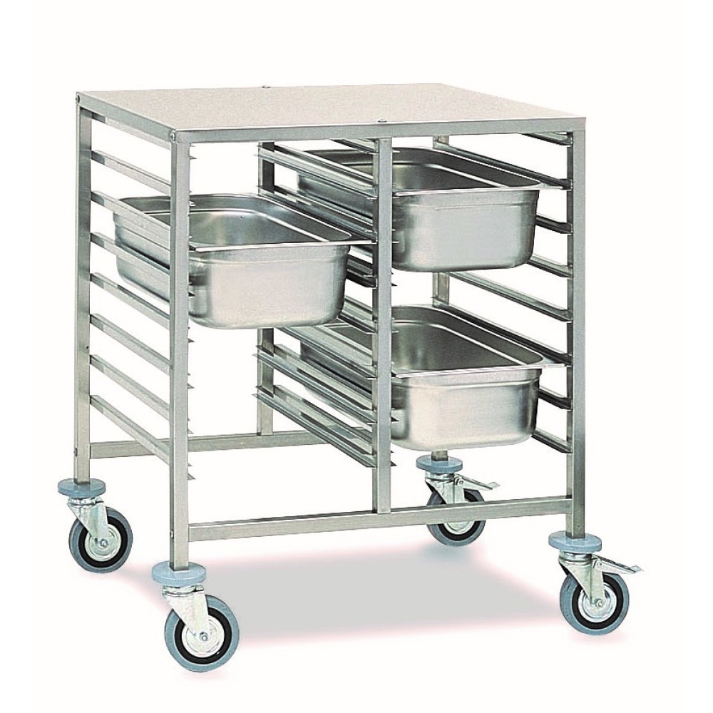 TROLLEY FOR GN TRAYS VEGA GN1/1 C8+8 TROLLEY FOR GN TRAYS VEGA GN1/1 C8+8