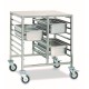 TROLLEY FOR GN TRAYS VEGA GN1/1 C8+8 TROLLEY FOR GN TRAYS VEGA GN1/1 C8+8