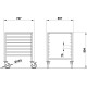 TROLLEY FOR GN TRAYS VEGA GN2/1 C8 TROLLEY FOR GN TRAYS VEGA GN2/1 C8