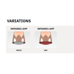 CADRE AUTOPORTANT AVEC LAMPES INFRAROUGES INFRA 2/1 AL