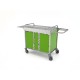 TROLLEY FOR DISTRIBUTION OF READY-TO-SERVE TRAYS B-CARE