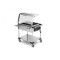BAIN MARIE TROLLEY WITH HALOGEN LAMPS  2 GN1/1 COMPASS 2 HALO