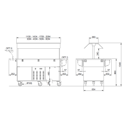 REFRIGERATED BUFFET HEKO 3R