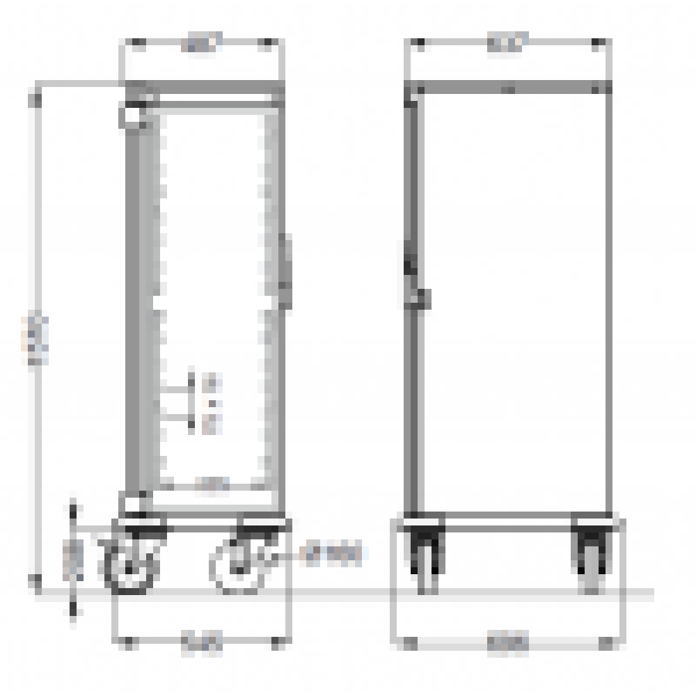 NEUTRAL BANQUET CART NEUTROVEGA 1 C16