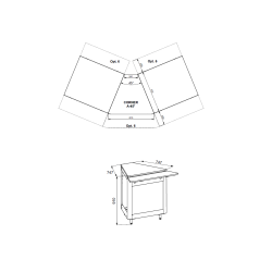 CORNER MODULE OMNIA A 45