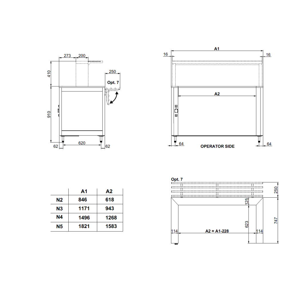 ROLL-IN MODULE  OMNIA 2CN