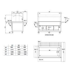 Bain-marie heating  KIDS 4BM