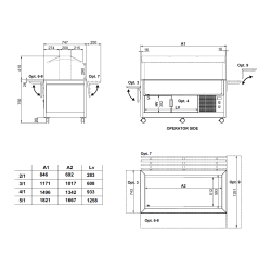 REFRIGERATED BUFFET KIDS 4 R