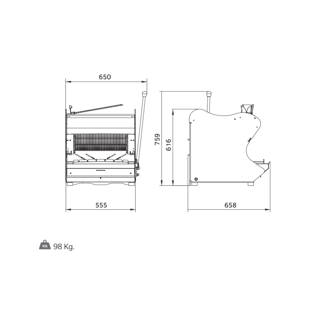 Bread slicer G42