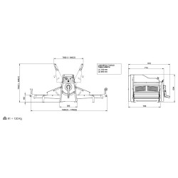 Laminoir manuel R55B/07